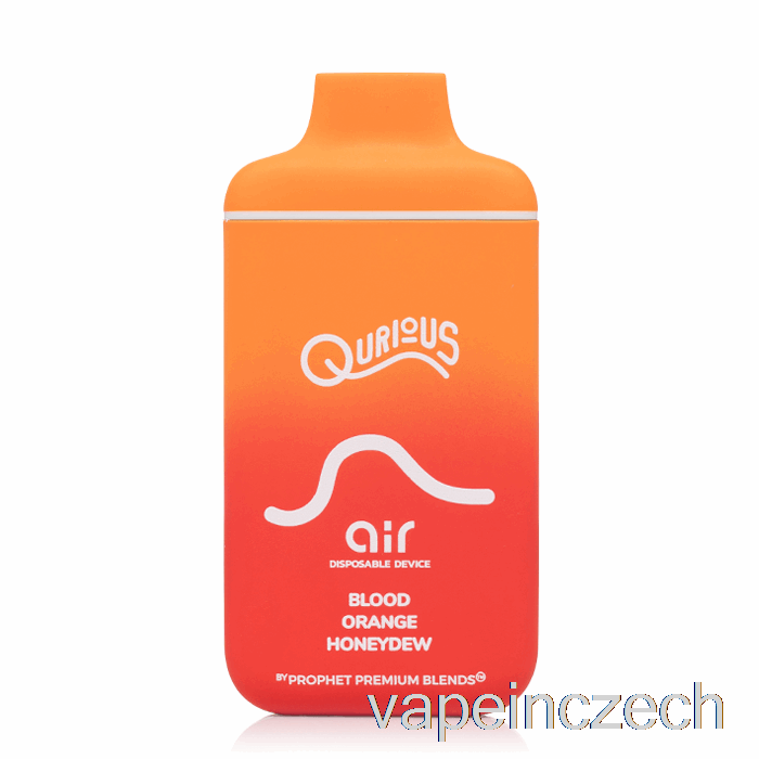 Qurious Air 6000 Jednorázové Pero S Krvavým Pomerančem Honeydew